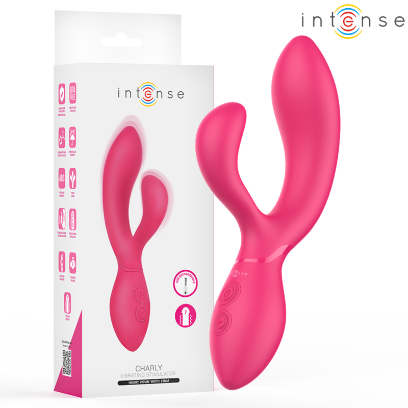 Vibrador rabbit ajustable INTENSE Charly