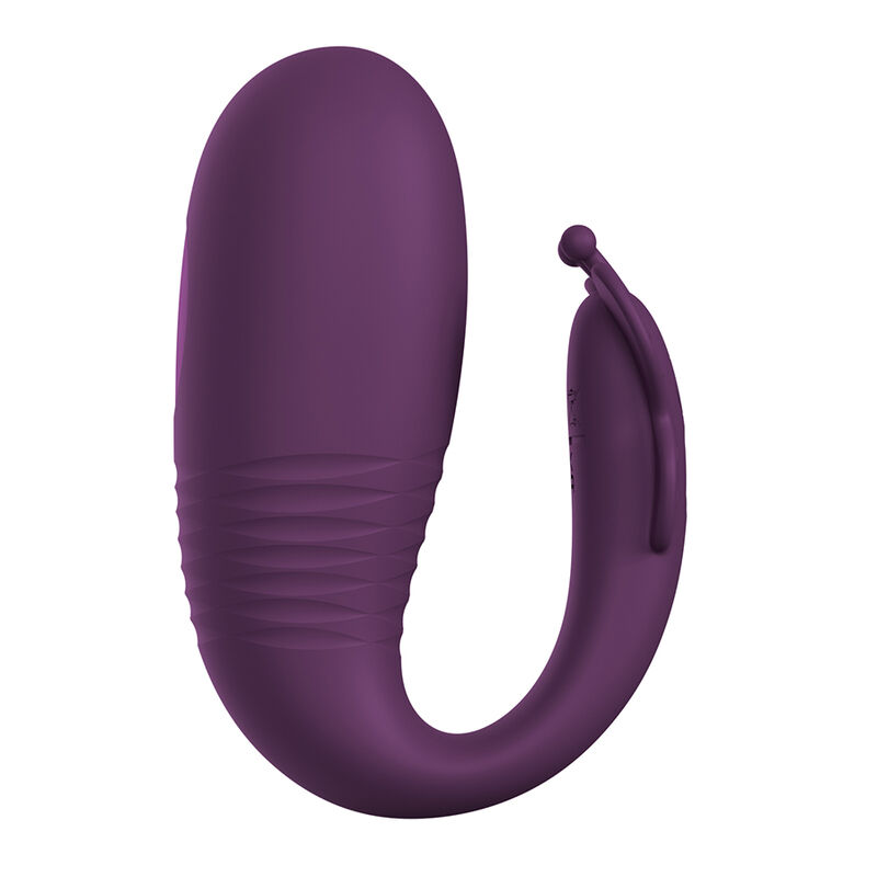 Pretty Love Klay huevo vibrador con control mediante app, lila