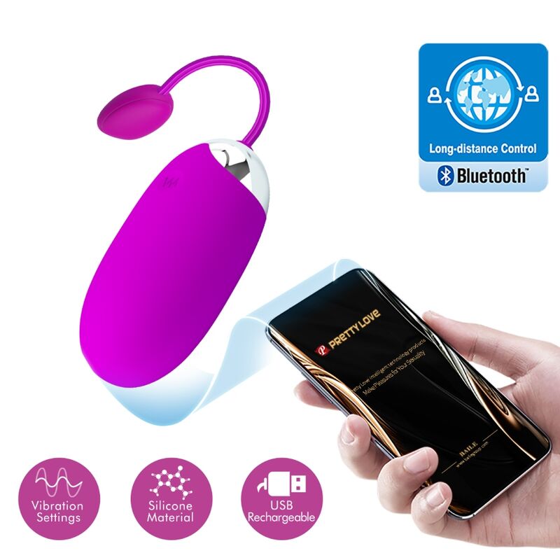 Vibrador con app Pretty Love Abner