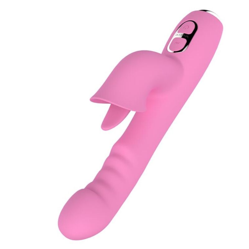 Vibrador rabbit NALONE T MAY con función de empuje