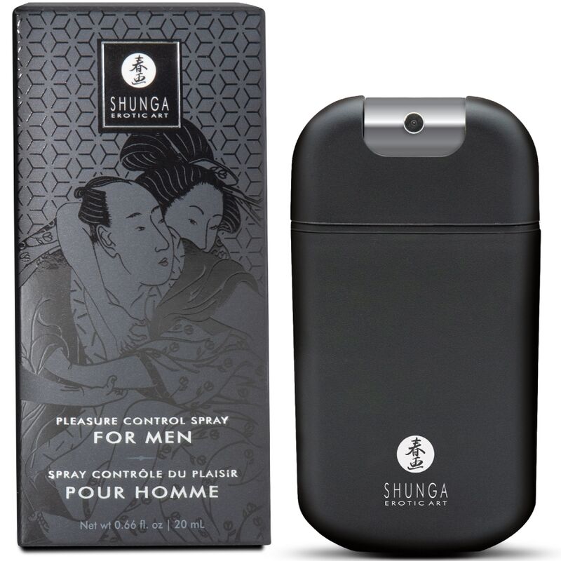 SHUNGA Pleasure Control Spray para hombres, 20 ml