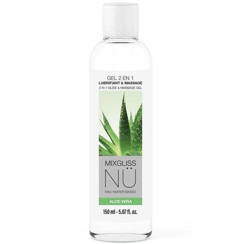 Mixgliss NÜ Aloe Vera gel de masaje y lubricante, 150 ml