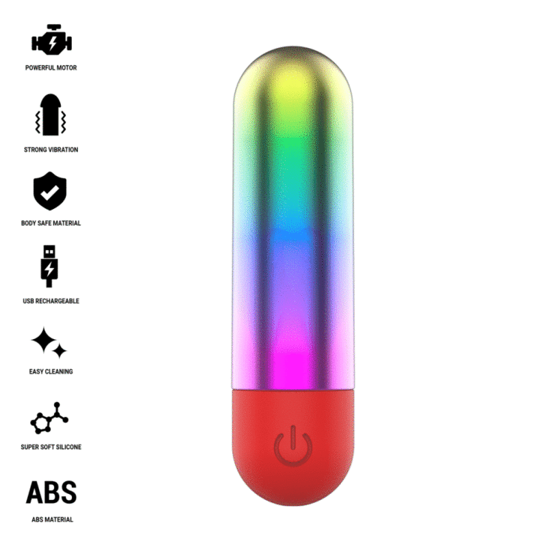 Minivibrador INTENSE Debbie Rainbow
