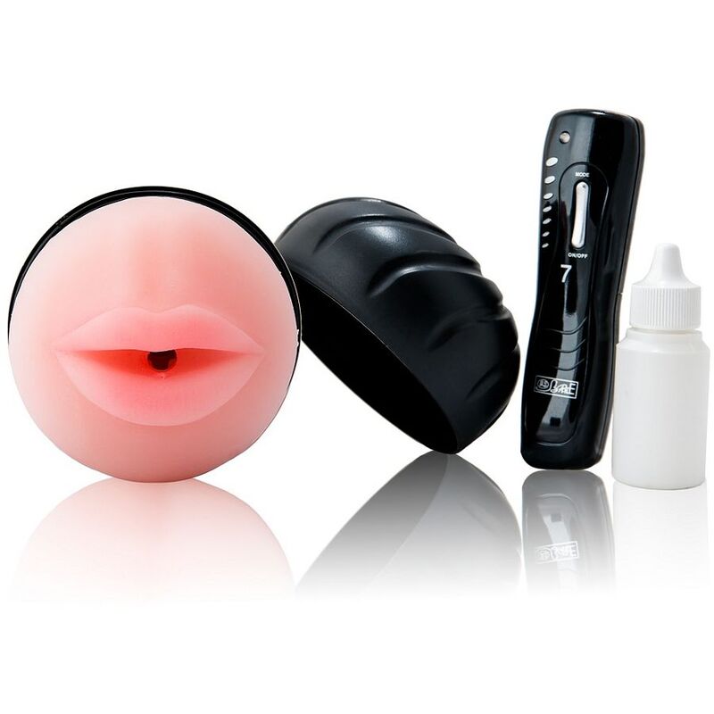 Masturbador vibrador con forma de boca BAILE FOR HIM