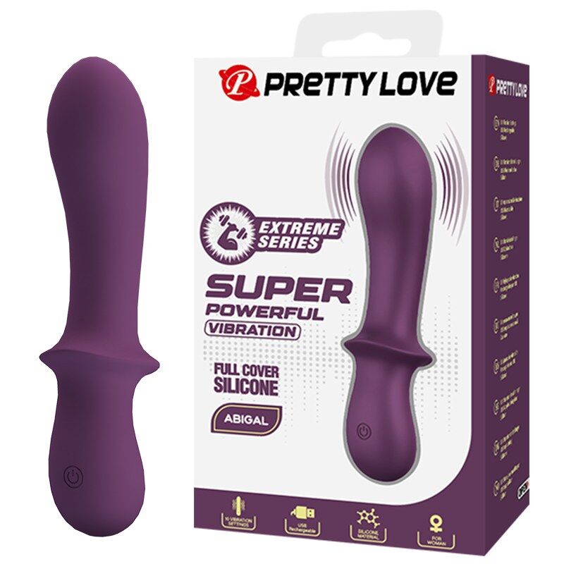 Vibrador Pretty Love Abigail recargable, morado