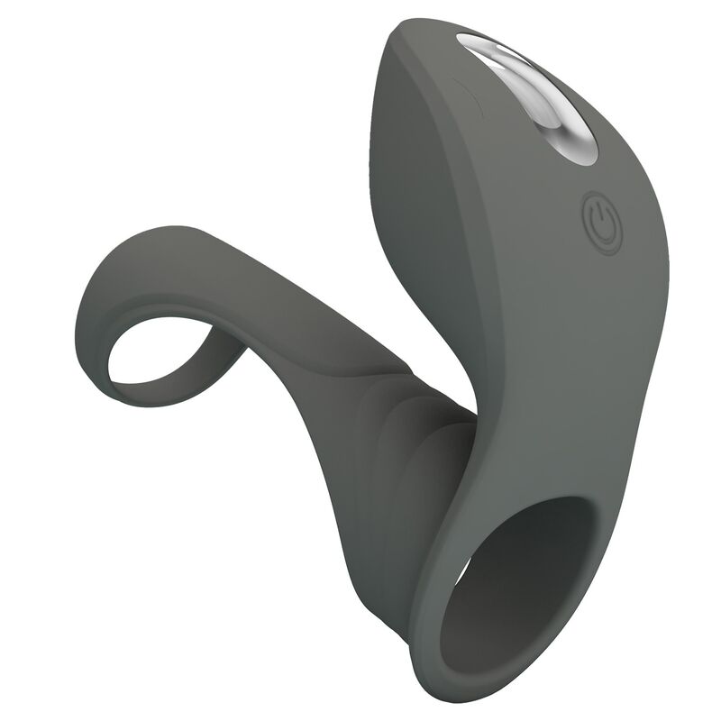 Anillo vibrador para el pene Pretty Love con doble estimulador