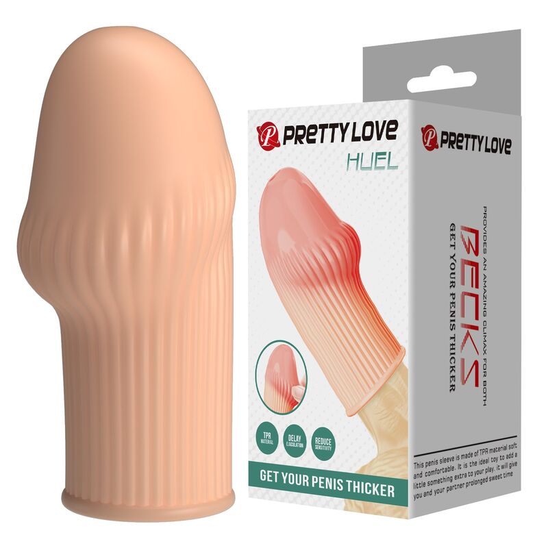 Funda para pene PRETTY LOVE Huel color piel