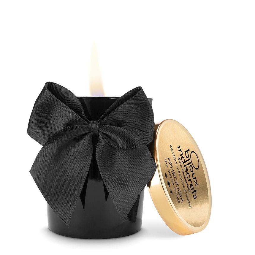 Vela de masaje Bijoux Indiscrets Melt My Heart con aroma Aphrodisia