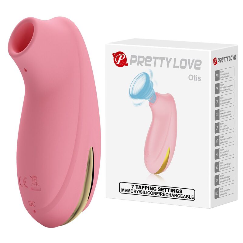 Estimulador de clítoris Pretty Love Otis rosa