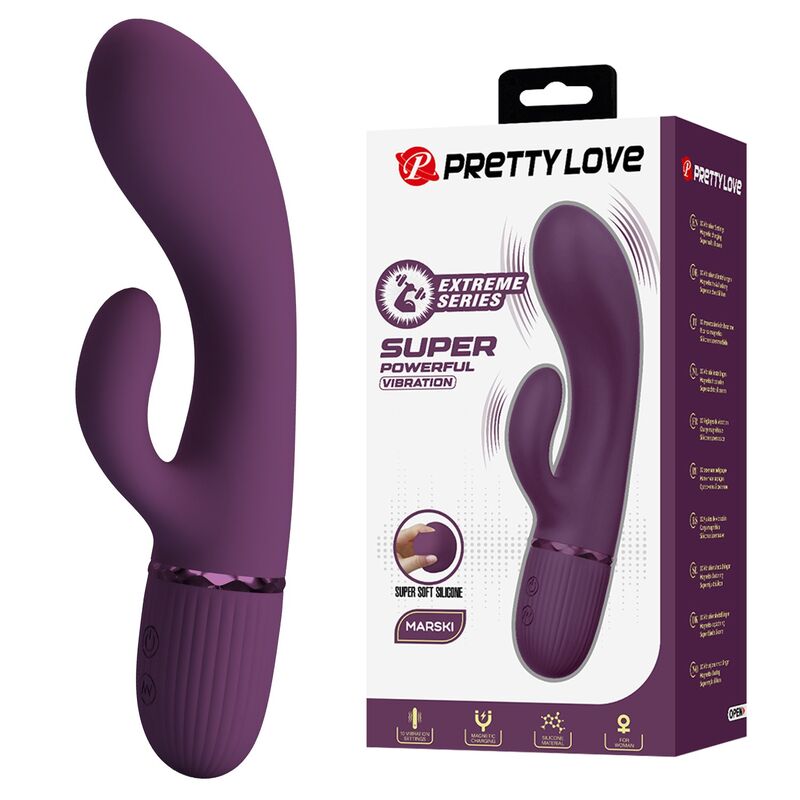 Vibrador rabbit Pretty Love Margie, lila
