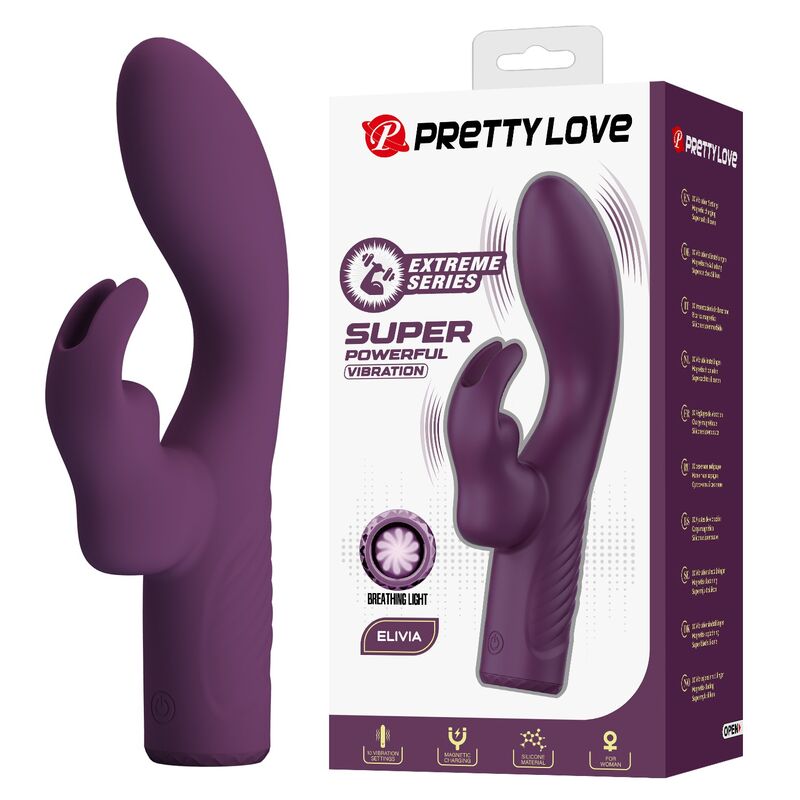 Vibrador rabbit recargable Pretty Love Olivia