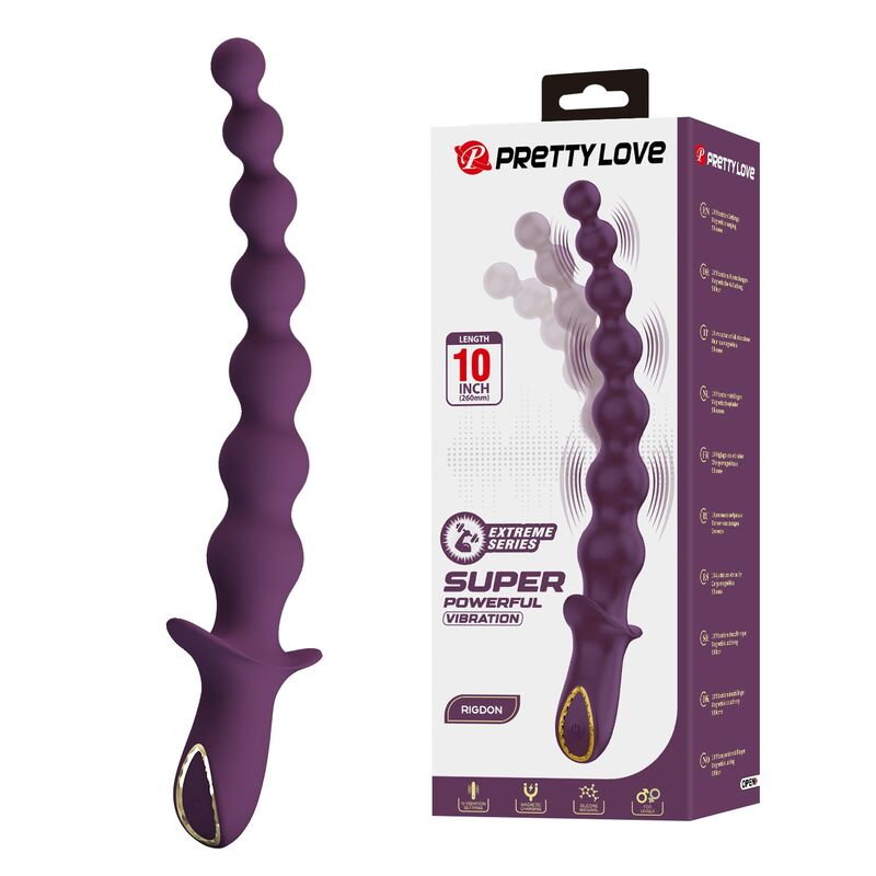 Vibrador anal Pretty Love Madison con 10 modos de vibración