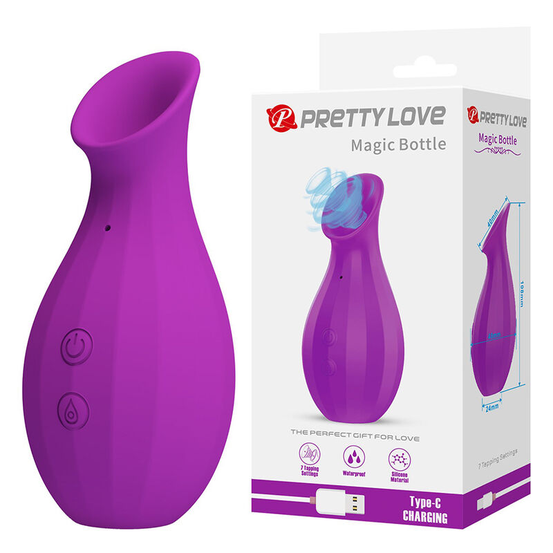 Vibrador de ondas de presión Pretty Love Magic Bottle