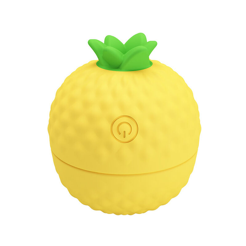 Estimulador de ondas de presión Pretty Love con función de empuje, amarillo