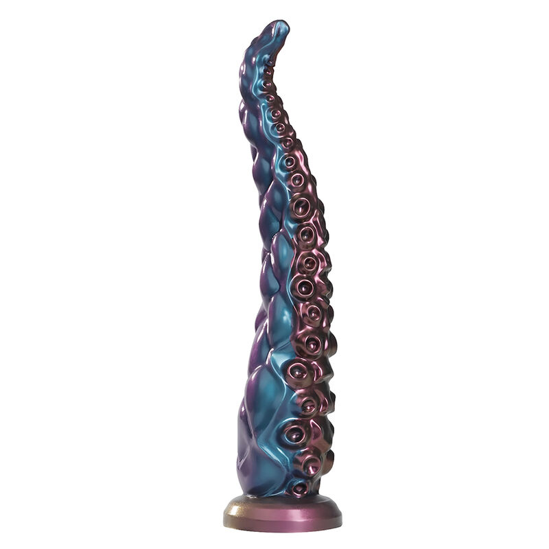 Dildo de silicona Power Monsters Abyssal Tentacle, tricolor