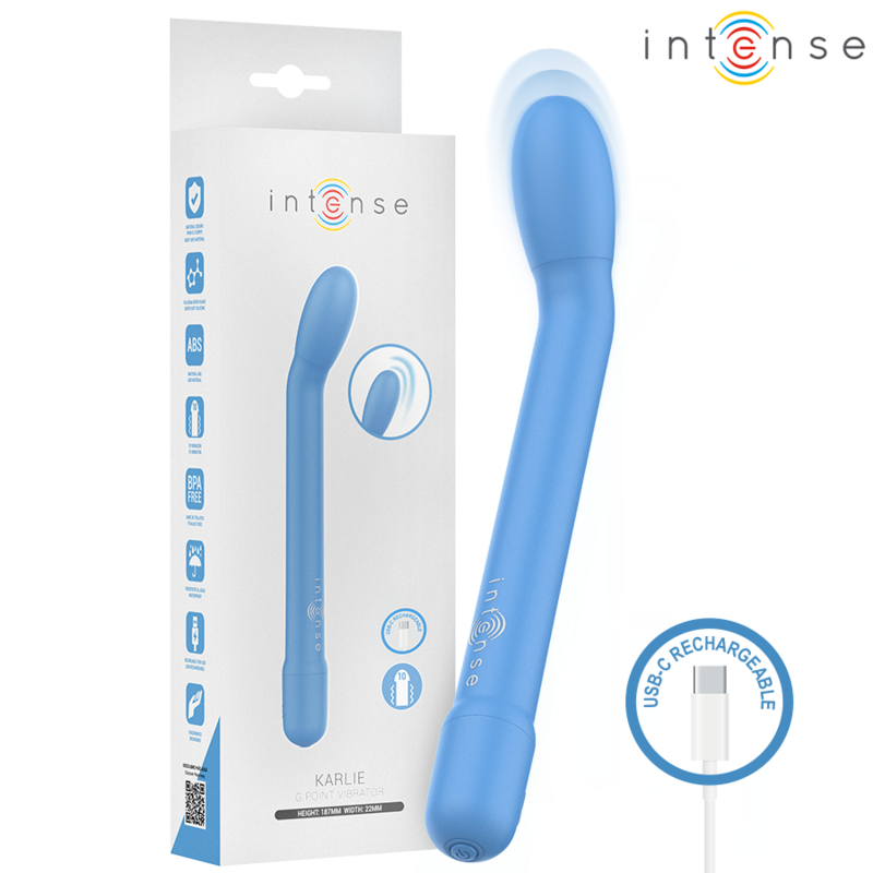 Estimulador de clítoris INTENSE Karlie, azul