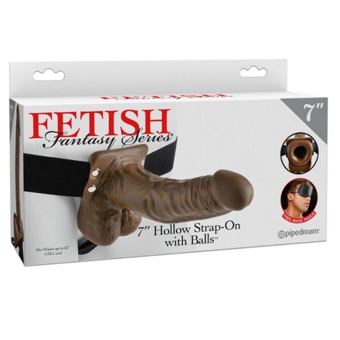 Fetish Fantasy Series 7 arnés hueco con testículos