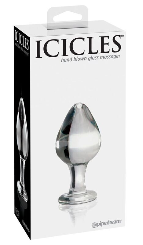 ICICLES N. 25 Tapón anal de cristal