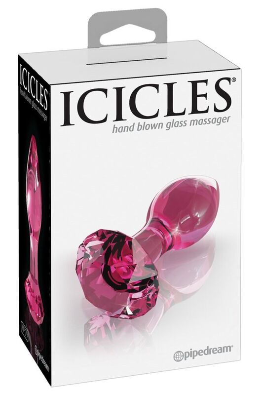 Plug anal de vidrio ICICLES N. 79