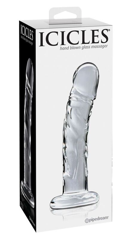 ICICLES N. 62 Consolador de vidrio
