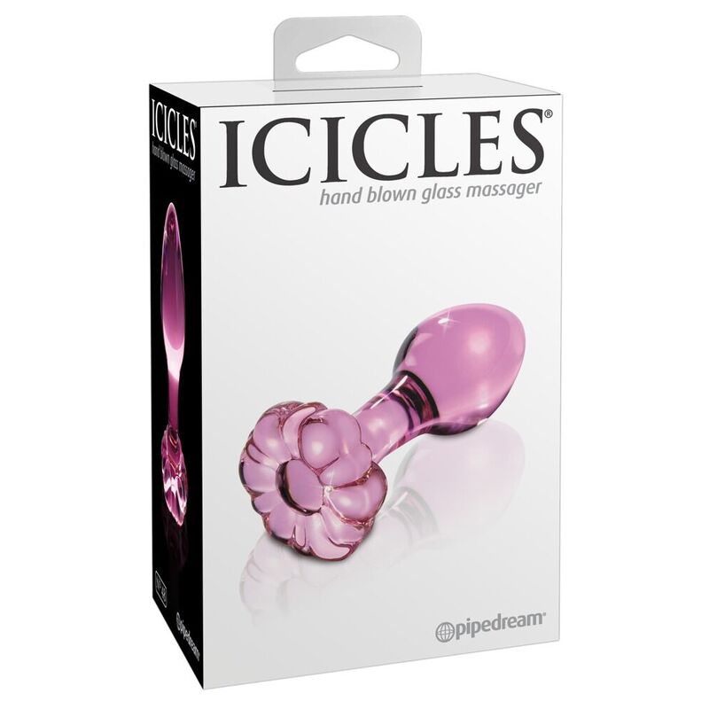 ICICLES N. 48 Plug anal de vidrio