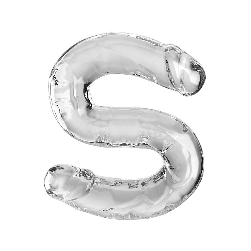 KING COCK Double Trouble, dildo doble de 46 cm