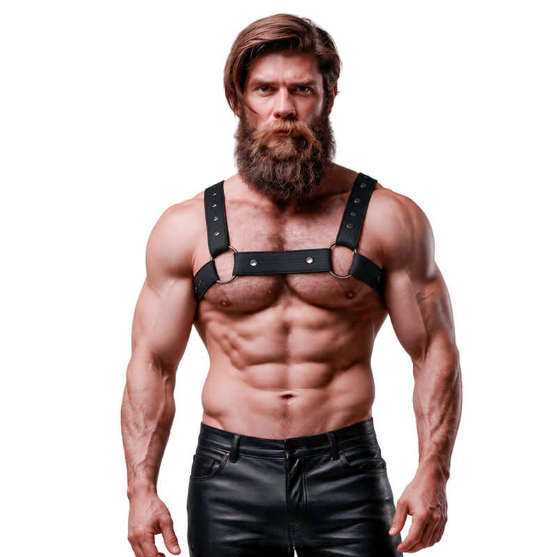FETISH SUBMISSIVE ATTITUDE arnés para hombre, ajustable