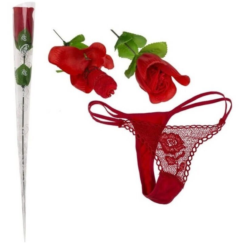 Rosa DIABLO PICANTE que se transforma en tanga