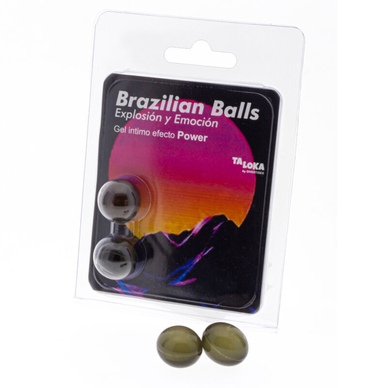 TALOKA Bolas brasileñas con Power Effect, 2 unidades