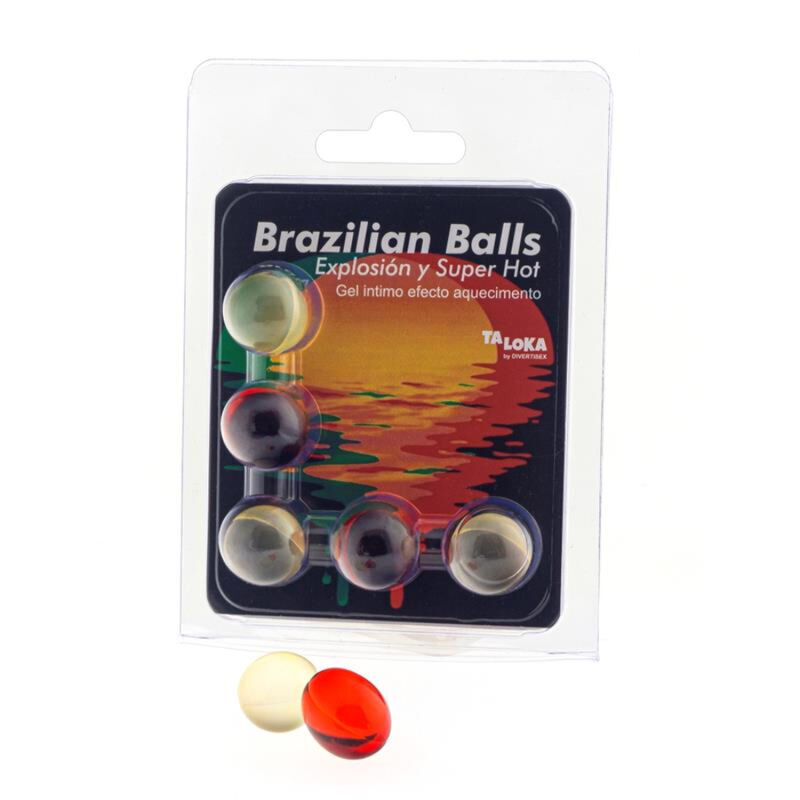 TALOKA Brazilian Balls Super Hot, aceite de masaje