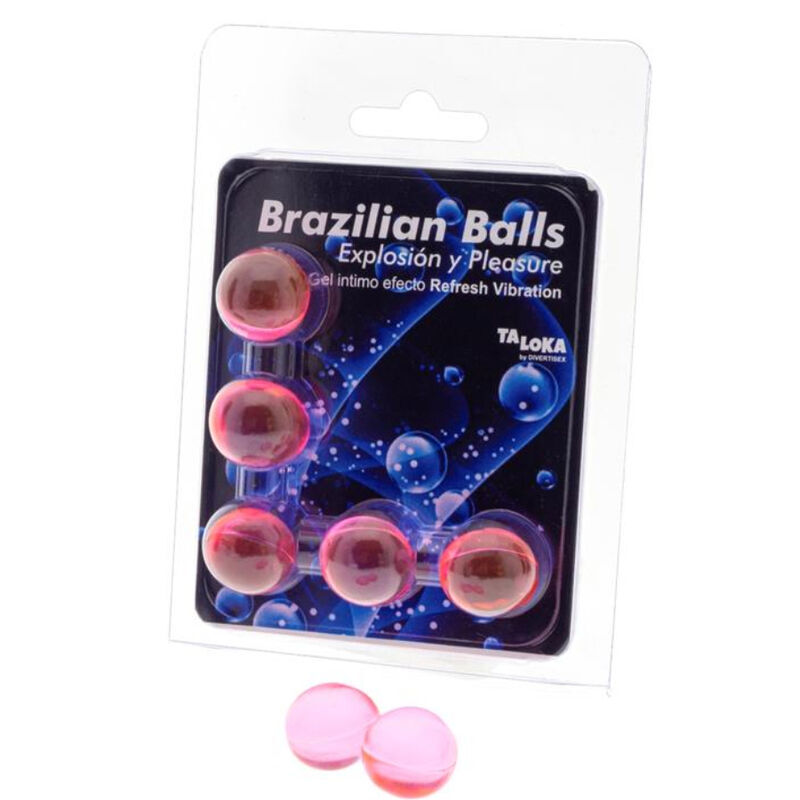 Bolas de lubricante TALOKA Refresh, 5 unidades