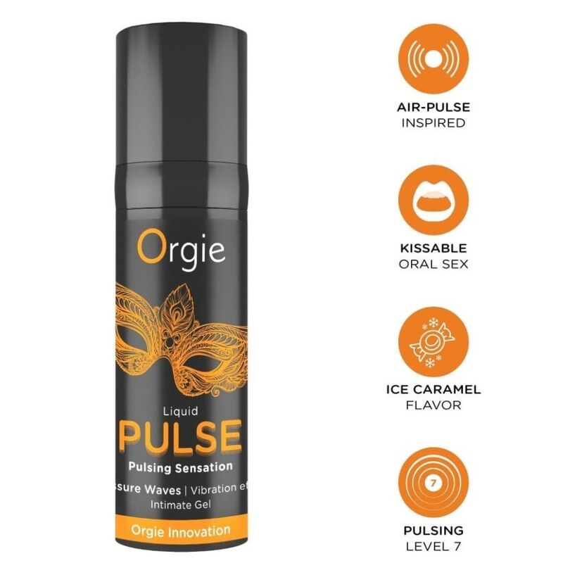 Gel íntimo besable ORGIE Pulse, 15 ml