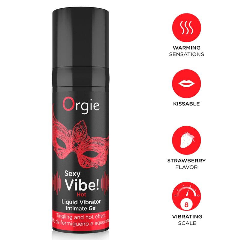 Gel estimulante ORGIE Sexy Vibe Hot, 15 ml