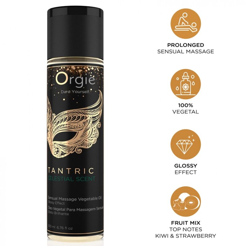 Aceite de masaje ORGIE Tantric Celestial Scent 200 ml