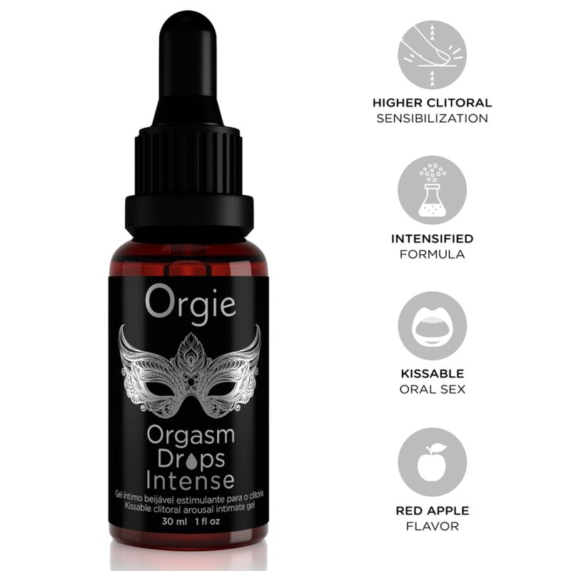 ORGIE Orgasm Drops Intense Extreme, gotas estimulantes, 30 ml