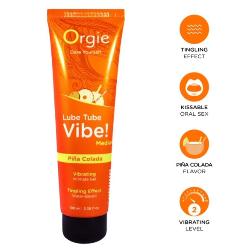 Lubricante de agua ORGIE Piña Colada, 100 ml