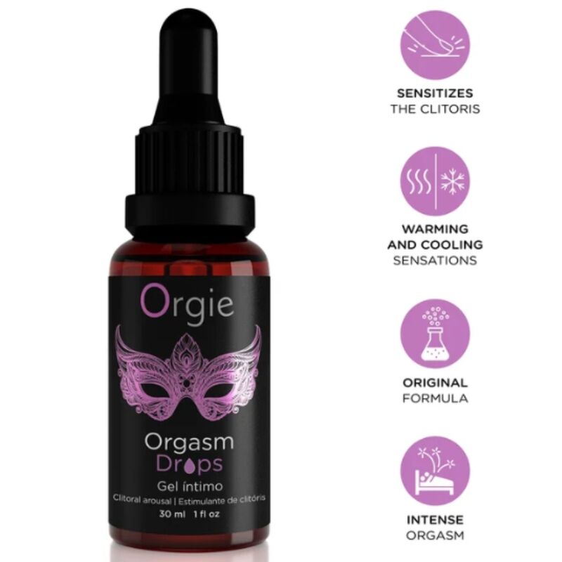 Gotas de estimulación del clítoris ORGIE, 30 ml