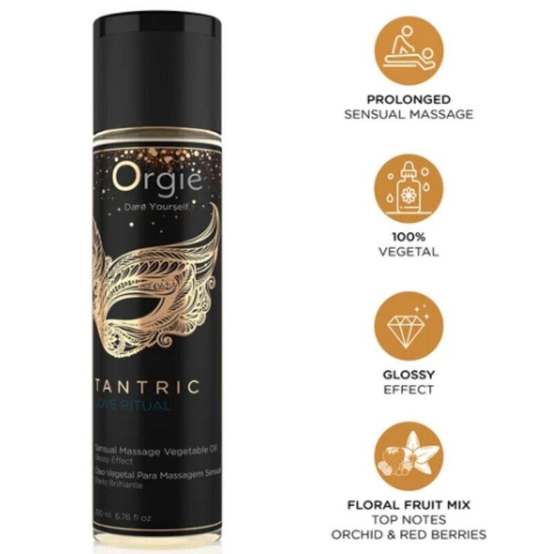 Aceite de masaje ORGIE Tantric Love Ritual