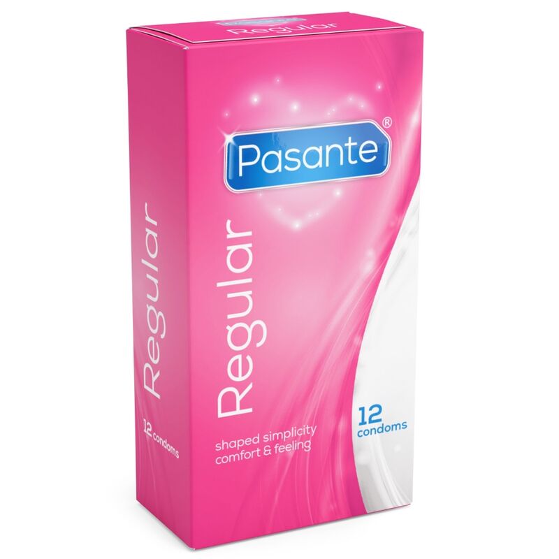 Preservativos Pasante Regular Standard, 12 unidades