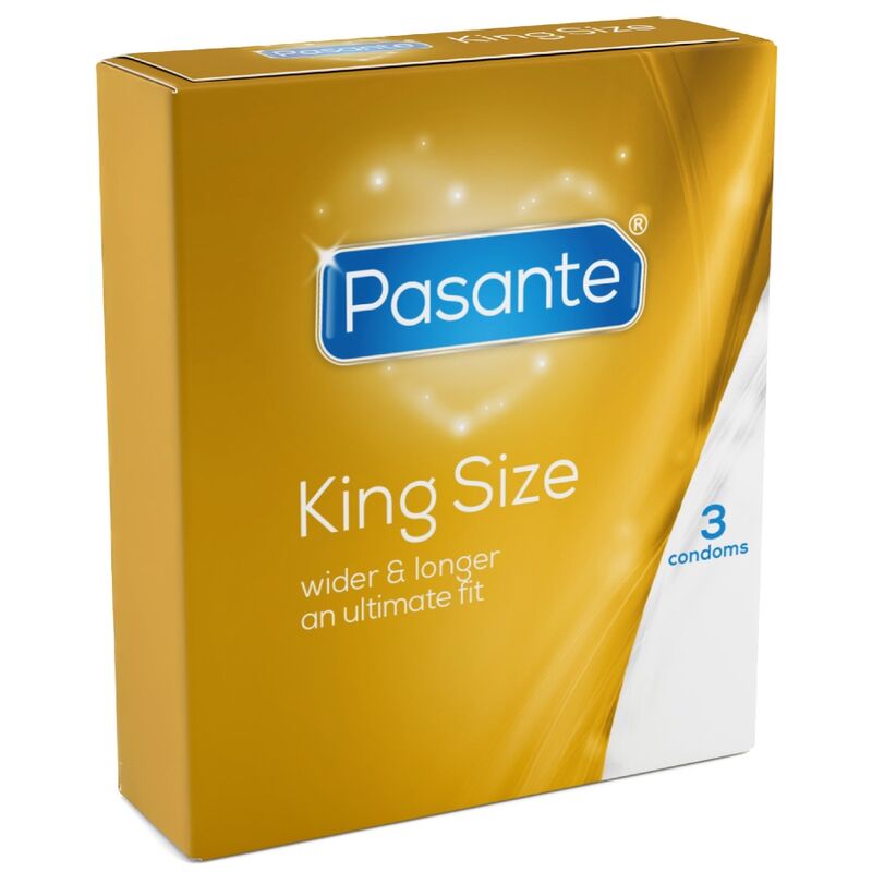 Preservativos PASANTE King Size, 3 unidades