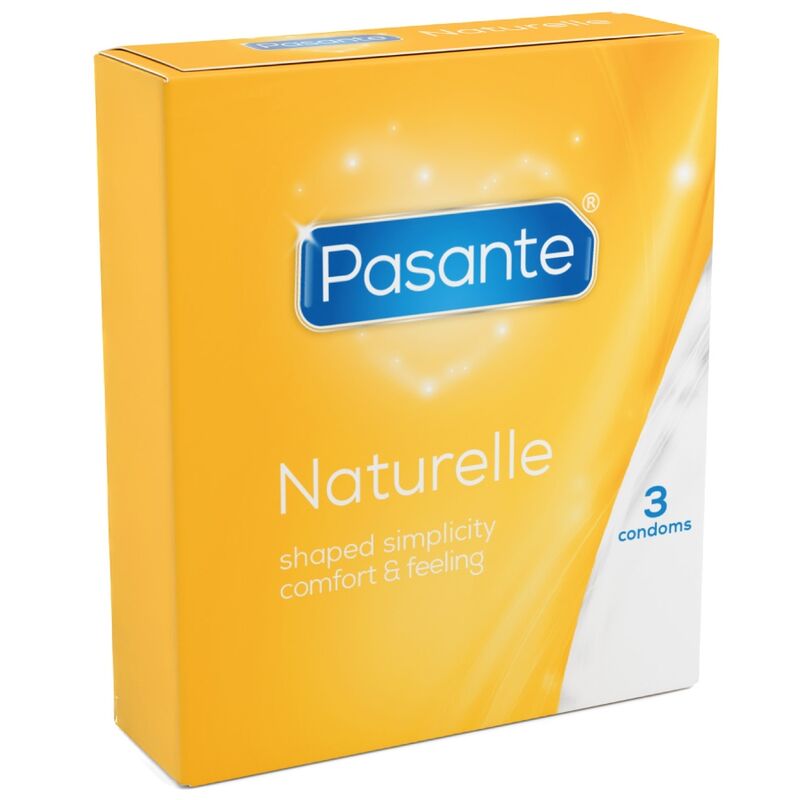 Preservativos Pasante Naturelle estándar, 3 unidades