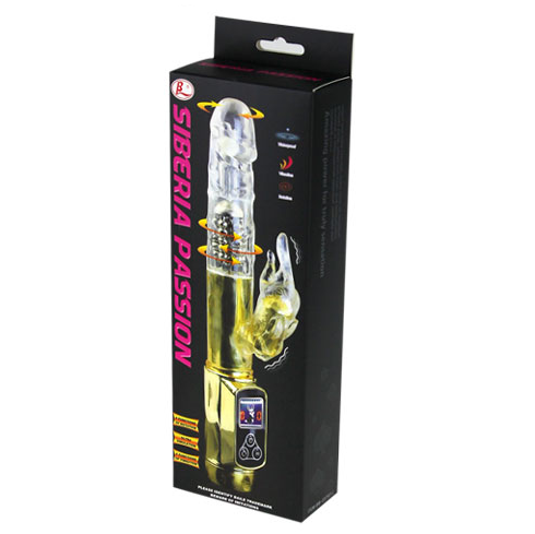 Vibrador rabbit BAILE Siberia Passion Gold