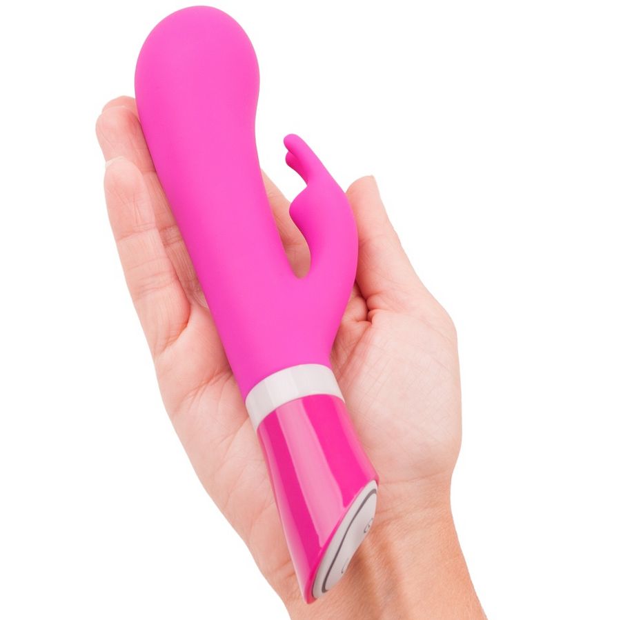 Vibrador tipo rabbit B SWISH Bwild Deluxe Bunny, color frambuesa