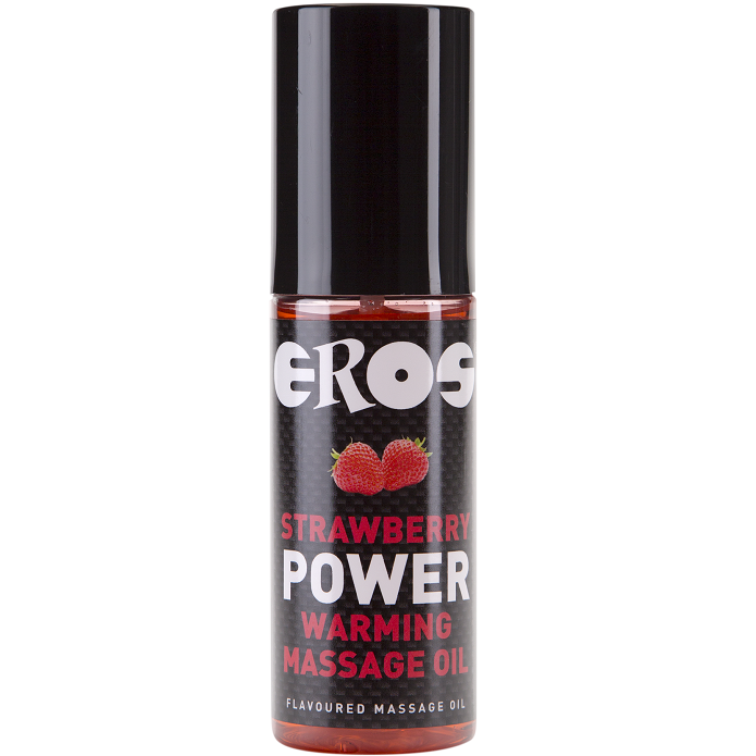 Aceite de masaje EROS POWER LINE con efecto calor, 100 ml