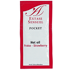 Aceite de masaje Extase Sensual con efecto calor, 10 ml