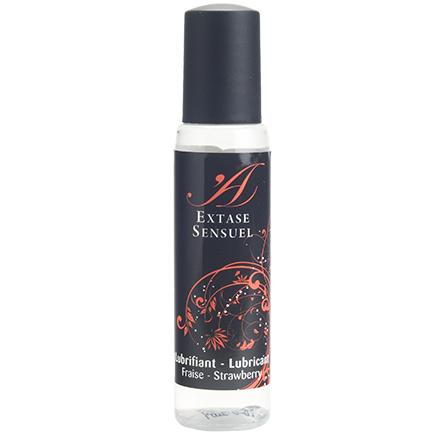 Lubricante Extase Sensual con aroma a fresa, 35 ml