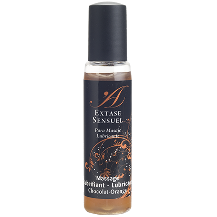 Lubricante Extase Sensual con aroma a chocolate y naranja, 35 ml