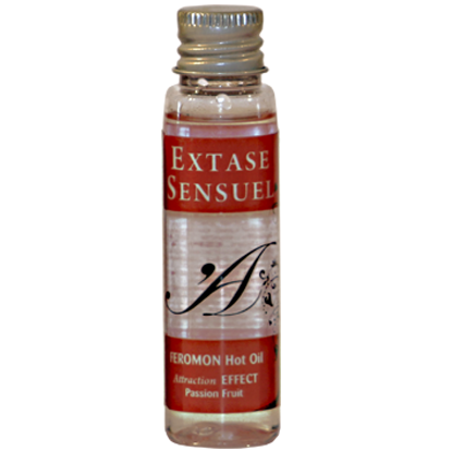 Aceite de masaje Extase Sensual con efecto calor, maracuyá, 35 ml