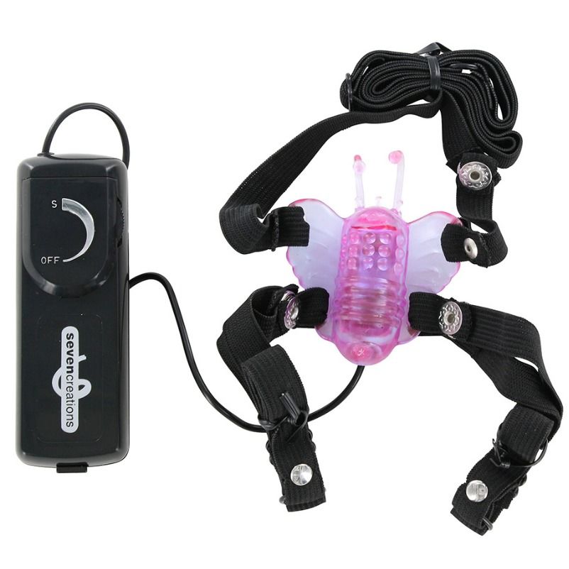 SEVEN CREATIONS Butterfly vibrador de clítoris con vibración