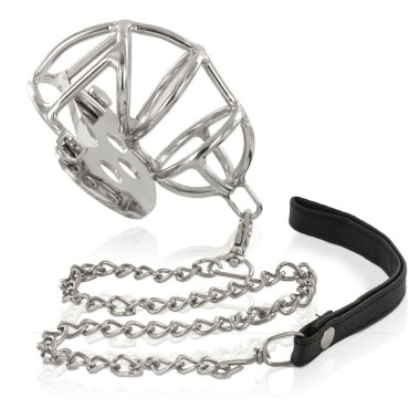 Jaula para el pene METAL HARD de acero inoxidable con correa metálica
